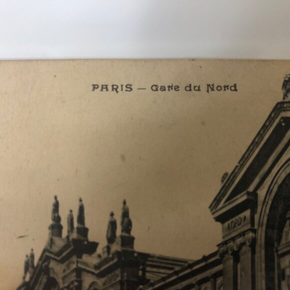 Paris 4 Postcards Notre-Dame Gare Du Nord Le Petit Palais & Chambre Des Députés - Picture 10 of 16